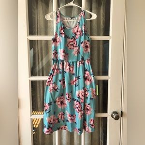 Nursing breastfeeding pumping size M dress with pockets! VGUC